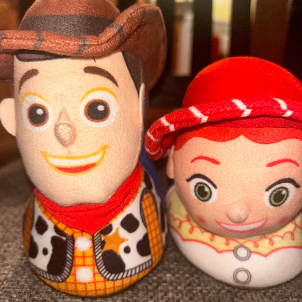 Toy Story Woody and Jessie Plush Set 5-6 toddler shoe